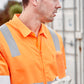 SYZMIK Unisex Hi Vis VIC Rail Zip Vest ZV687