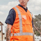 SYZMIK Unisex Hi Vis NSW Rail Vest ZV697