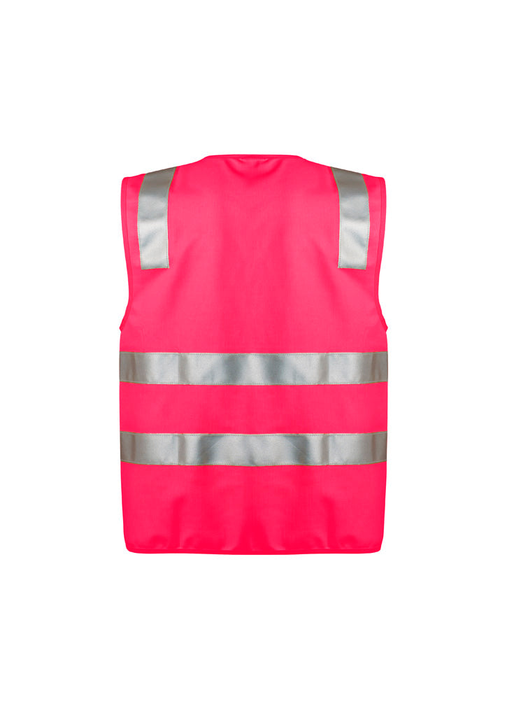 SYZMIK Unisex Hi Vis Zip Vest ZV998