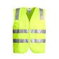 SYZMIK Unisex Hi Vis Zip Vest ZV998