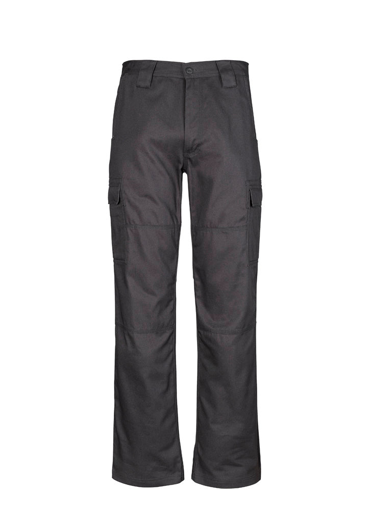 SYZMIK Mens Midweight Drill Cargo Pant (Stout) ZW001S