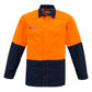 SYZMIK Mens Hi Vis Spliced Shirt ZW138 Clearance