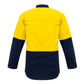 SYZMIK Mens Hi Vis Spliced Shirt ZW138 Clearance
