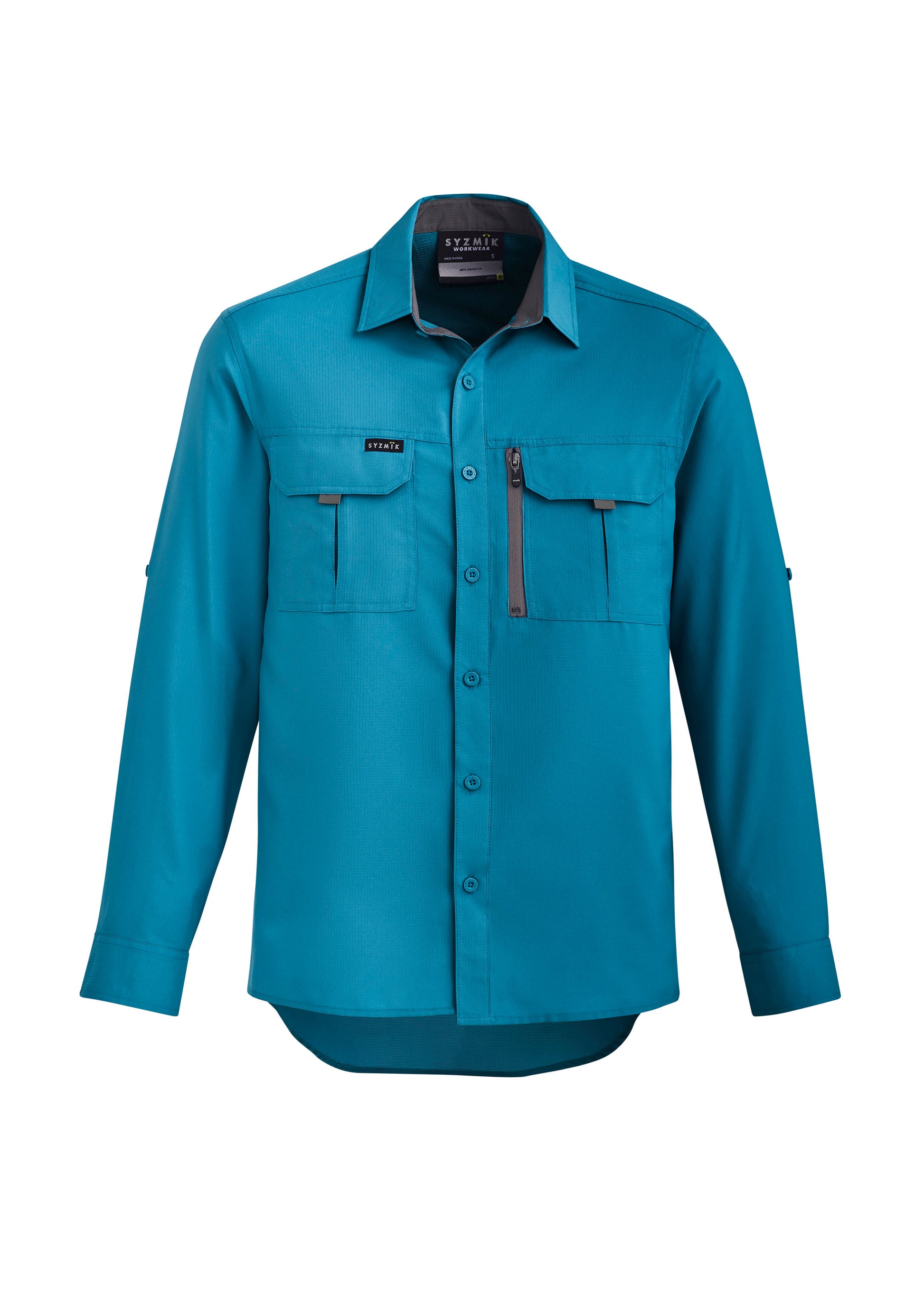 SYZMIK Mens Outdoor Long Sleeve Shirt ZW460