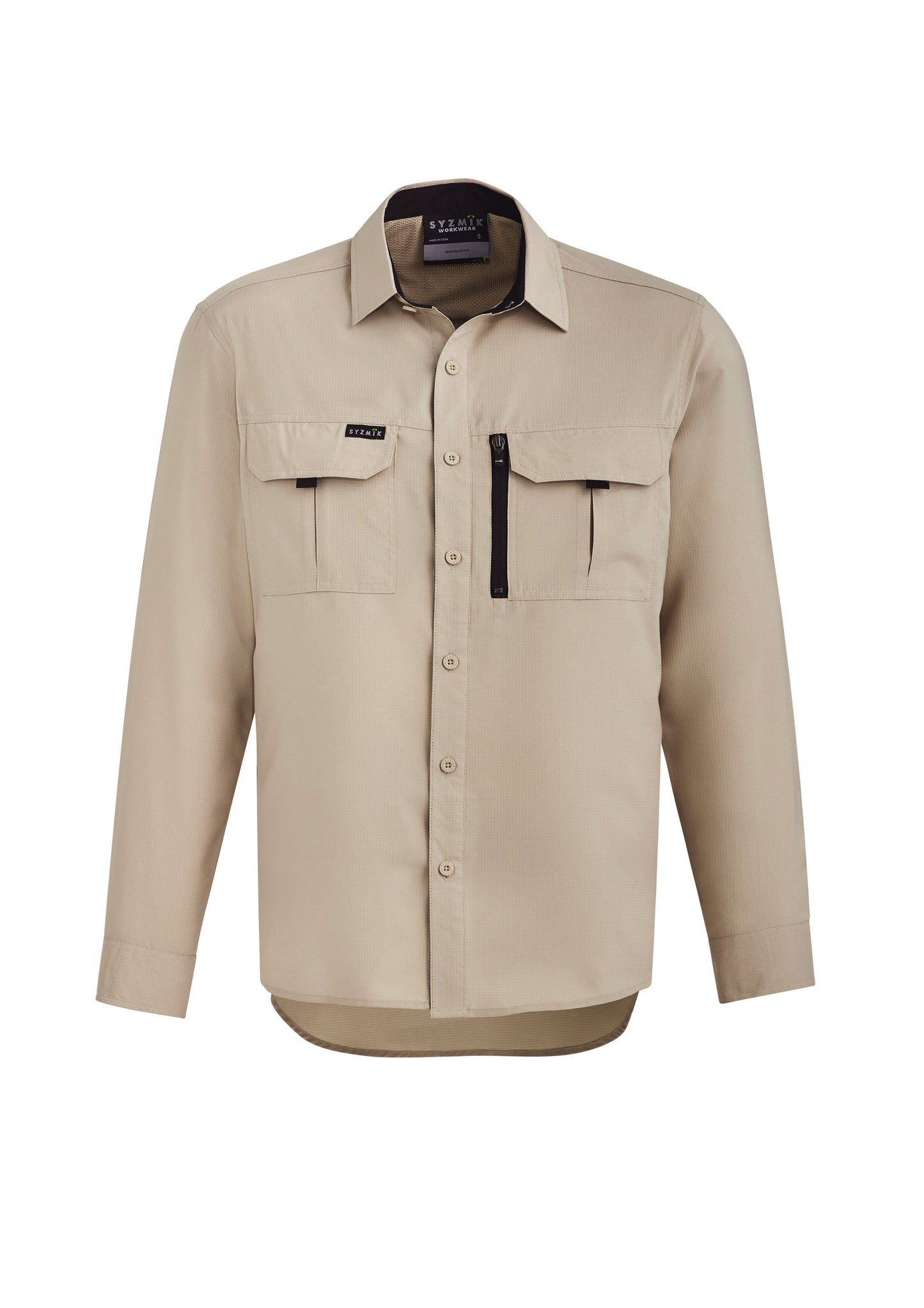 SYZMIK Mens Outdoor Long Sleeve Shirt ZW460
