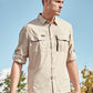 SYZMIK Mens Outdoor Long Sleeve Shirt ZW460