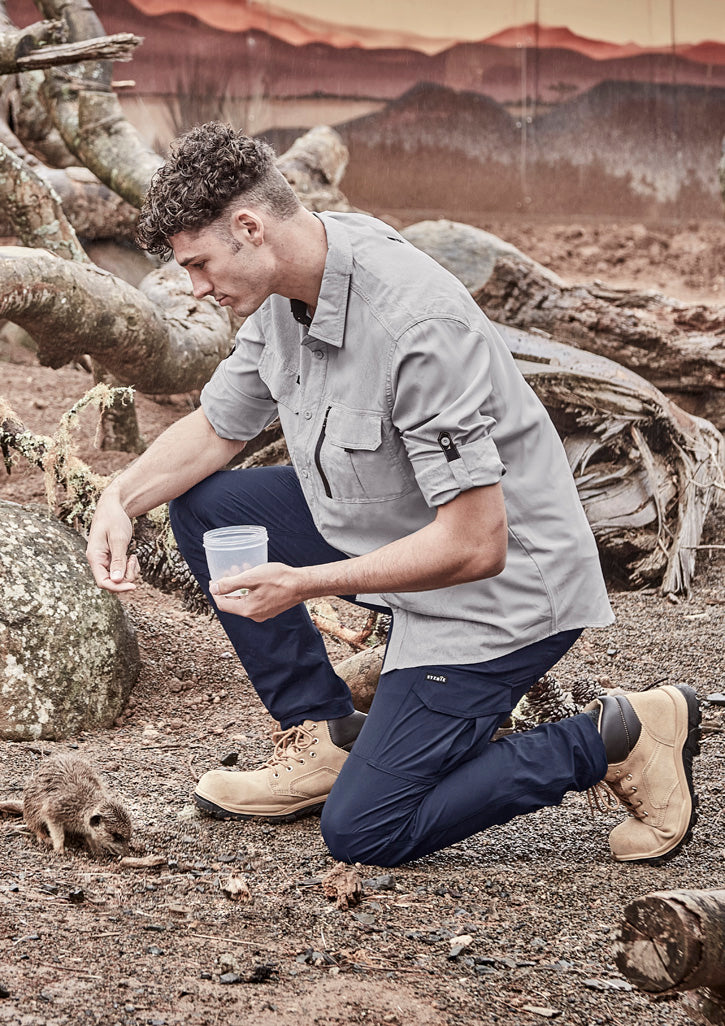 SYZMIK Mens Outdoor Long Sleeve Shirt ZW460