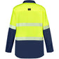 SYZMIK Mens Hi Vis Outdoor Segmented Tape Long Sleeve Shirt ZW470