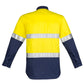 SYZMIK Mens Closed Front Long Sleeve Shirt - Hoop Taped ZW550