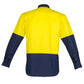 SYZMIK Mens Closed Front Long Sleeve Shirt ZW560