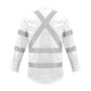 SYZMIK Mens Bio Motion X Back Taped Long Sleeve Shirt ZW621