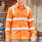 SYZMIK Mens Bio Motion VIC Rail Long Sleeve Shirt ZW680