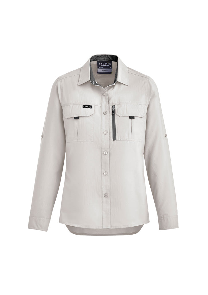 SYZMIK Womens Outdoor Long Sleeve Shirt ZW760
