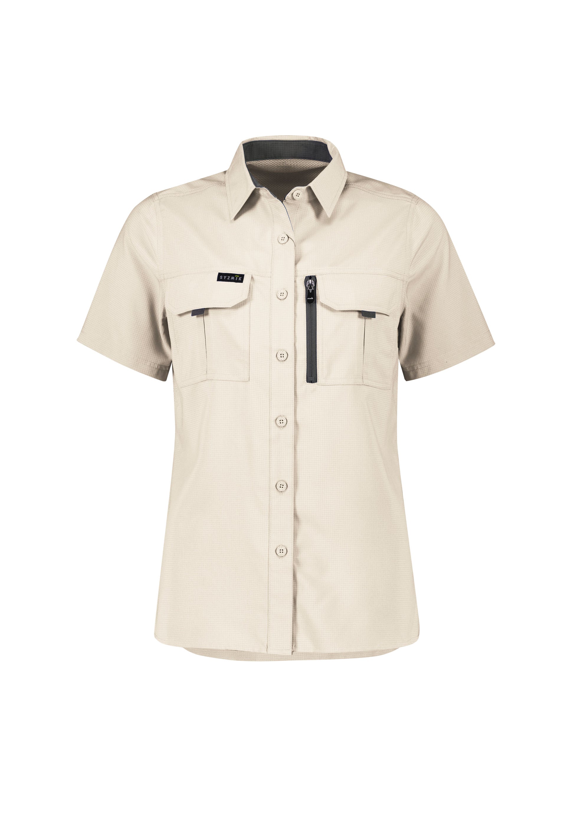 SYZMIK Womens Outdoor Short Sleeve Shirt ZW765