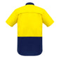 SYZMIK Mens Rugged Cooling Hi Vis Short Sleeve Shirt ZW815